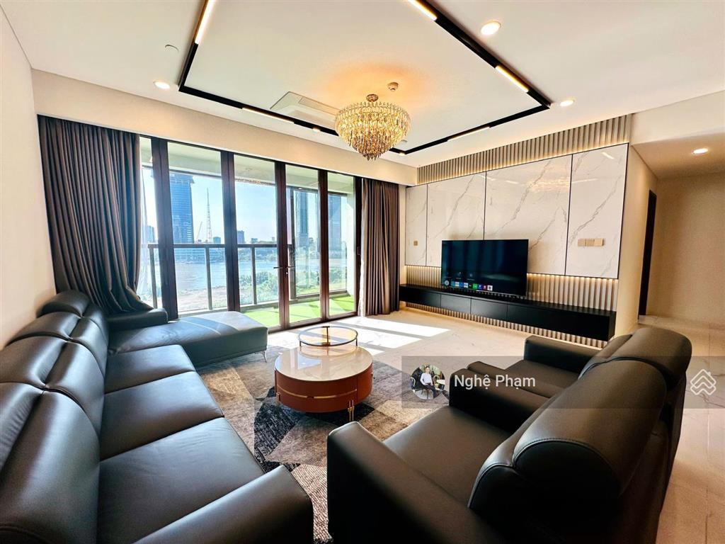 Cần cho thuê căn hộ 4pn 180m2 galleria  metropole thủ thiêm. nội thất hiện đại, view sông, bitexco
