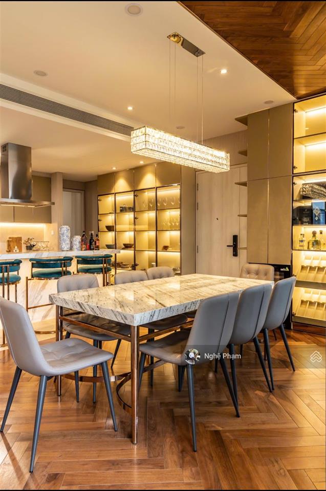 Cho thuê căn hộ 3pn tòa cove empire city. view sông. bitexco, nội thất cao cấp. thang máy riêng