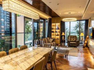 Cho thuê căn hộ 3pn tòa cove empire city. view sông. bitexco, nội thất cao cấp. thang máy riêng