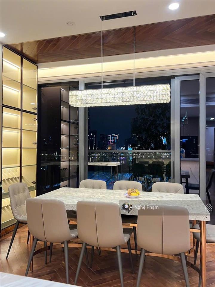 Cho thuê căn hộ 3pn tòa cove empire city. view sông. bitexco, nội thất cao cấp. thang máy riêng
