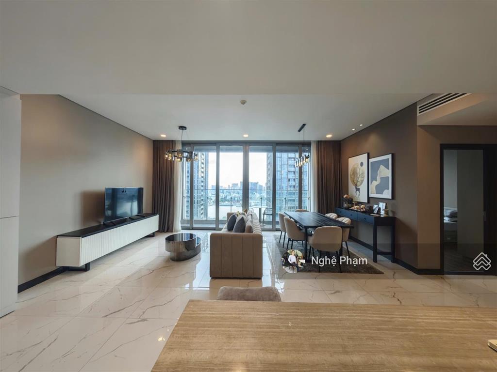 Cần bán căn hộ 3pn 127m² toà linden empire city. view trực diện sông, bitexco. view pháo hoa