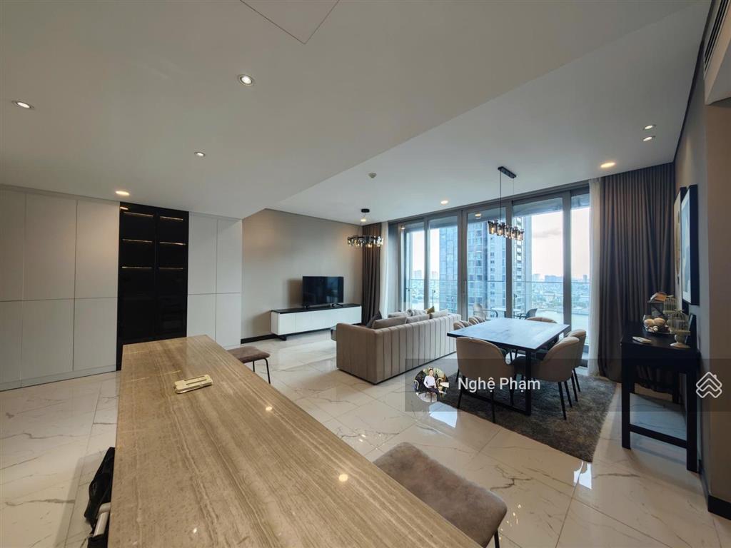 Cần bán căn hộ 3pn 127m² toà linden empire city. view trực diện sông, bitexco. view pháo hoa