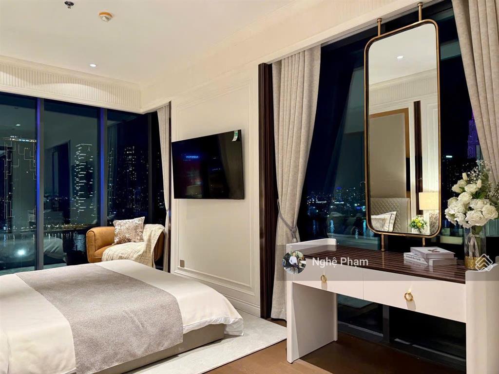 Cho thuê căn hộ 3pn the crest  metropole. tầng cao view đẹp, nội thất cao cấp. đang trống sẵn