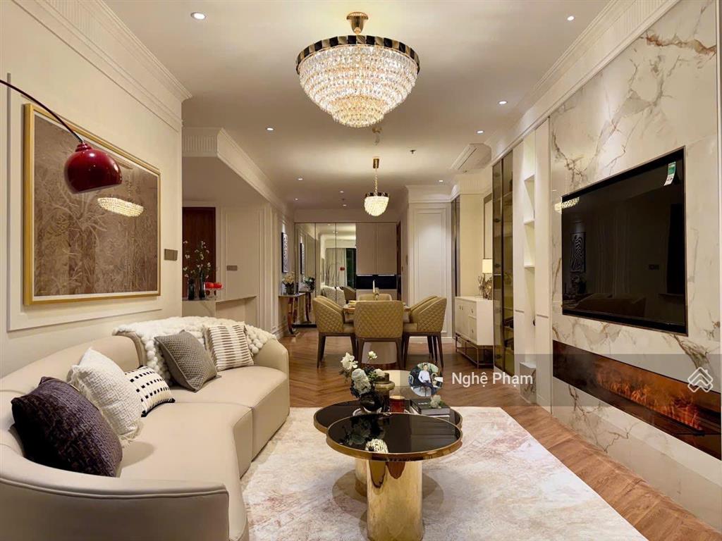 Cho thuê căn hộ 3pn the crest  metropole. tầng cao view đẹp, nội thất cao cấp. đang trống sẵn