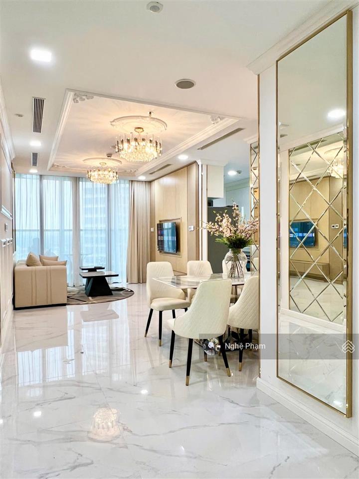 Cho thuê căn hộ 3pn khu landmark tại vinhomes central park. view sông, view công viên. nội thất mới
