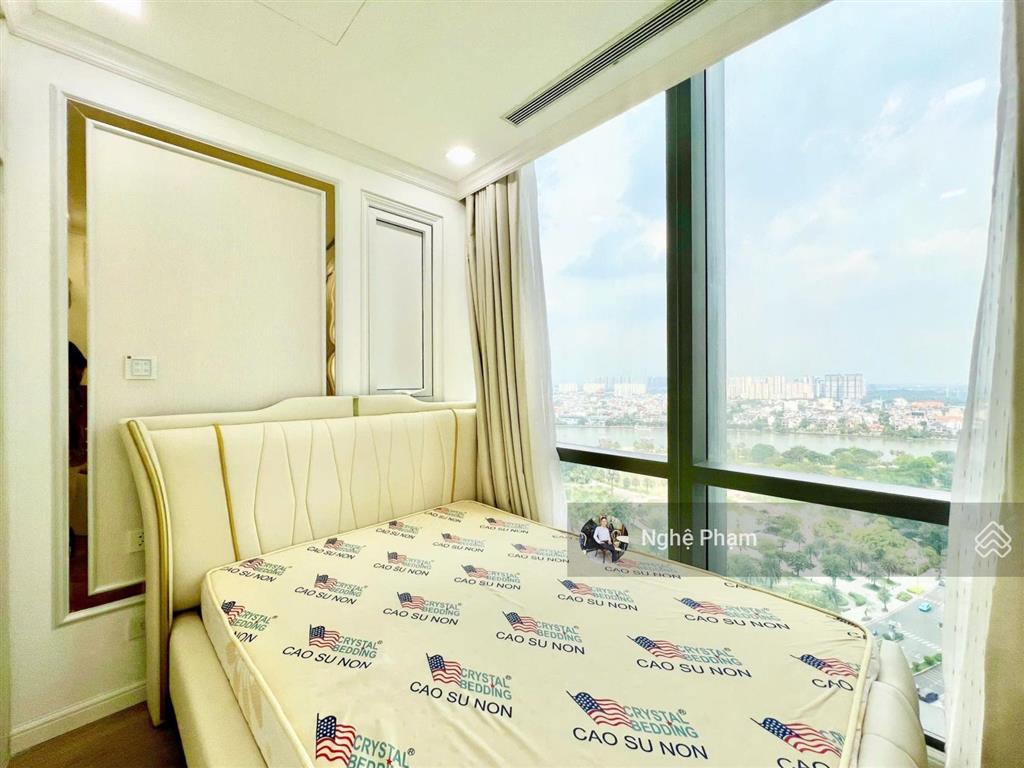 Cho thuê căn hộ 3pn khu landmark tại vinhomes central park. view sông, view công viên. nội thất mới