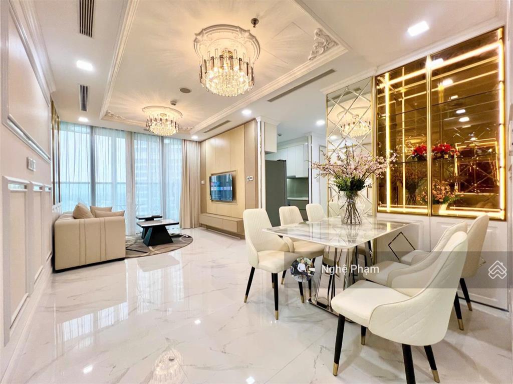 Cho thuê căn hộ 3pn khu landmark tại vinhomes central park. view sông, view công viên. nội thất mới
