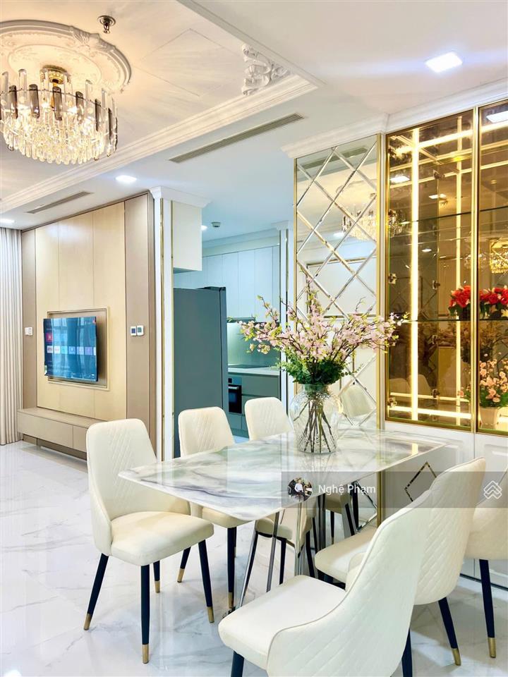 Cho thuê căn hộ 3pn khu landmark tại vinhomes central park. view sông, view công viên. nội thất mới
