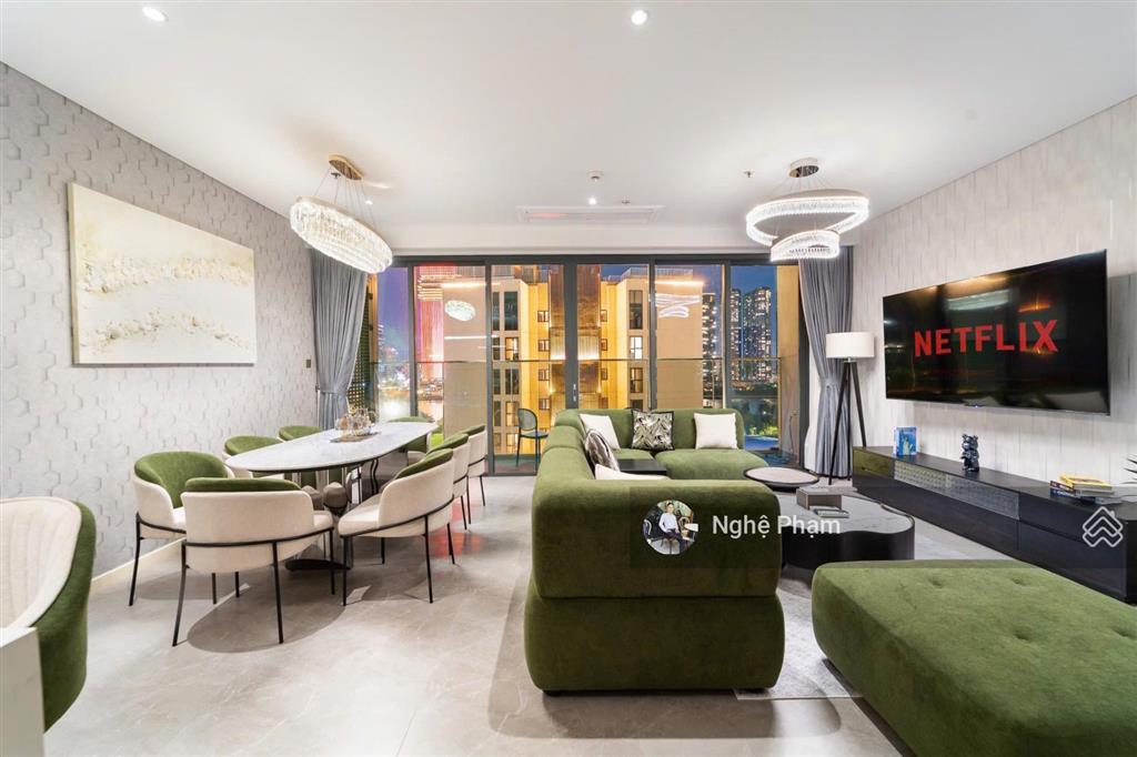 Cho thuê căn 3pn siêu đẹp the crest  metropole thủ thiêm. nội thất sang trọng hiện đại. vào ở ngay