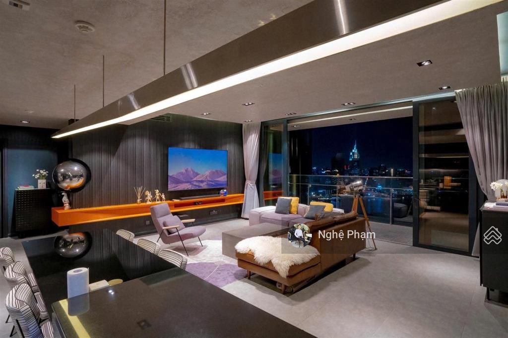 Cho thuê gấp siêu phẩm 3 phòng ngủ empire city, view sông, bitexco. nội thất hiện đại, sang trọng
