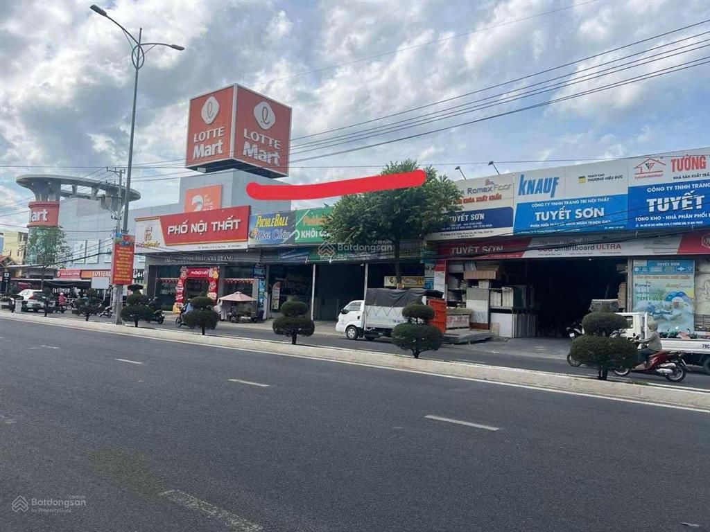 Bán đất mặt tiền đường 23/10 nha trang gần siêu thị lotte