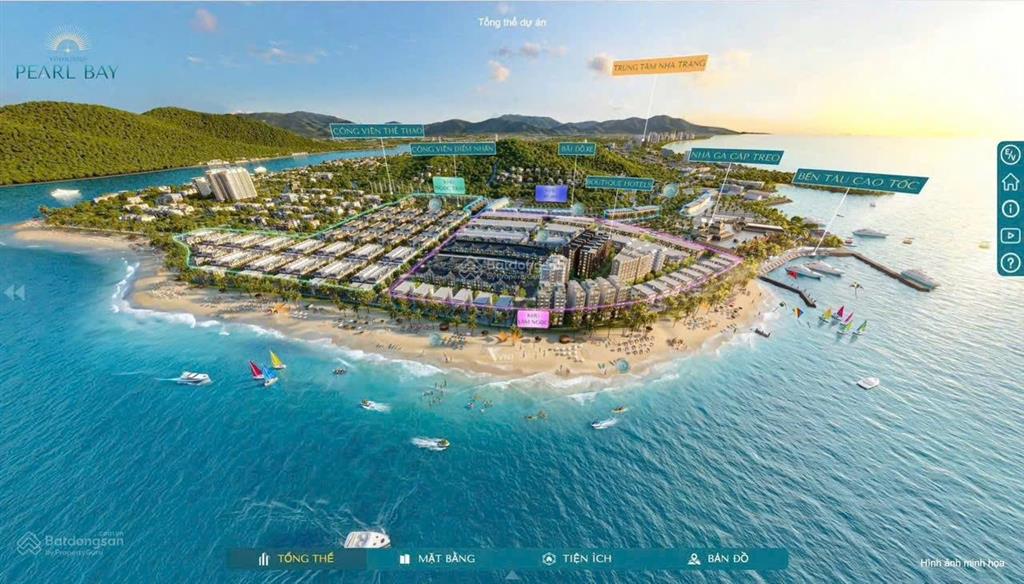 Lô góc dịch vụ du lịch siêu khủng vinhomes pearl bay