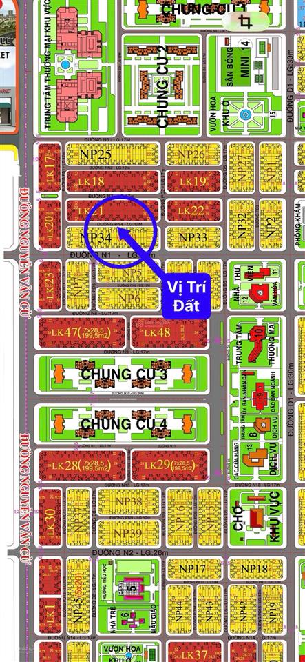 Chính chủ cần bán gấp lô nhà phố dự án hud  xdhn, diện tích 100m2, giá lỗ 50%