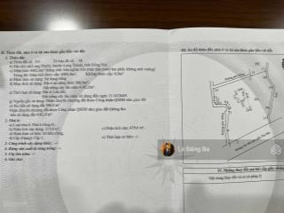 Bán biệt thự sân vườn 4482m2, 3 mặt tiền, 1 mặt suối. cách ql51 200m, sân bay long thành 4.5km