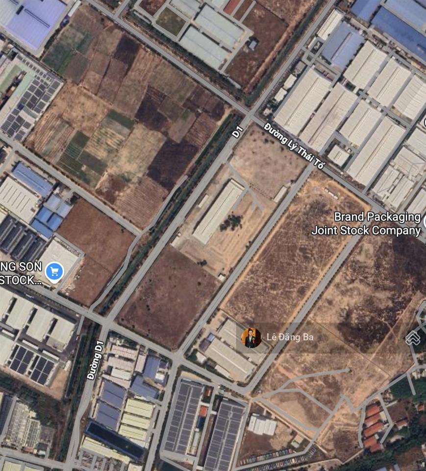 Cho thuê đất trong kcn sóng thần 3 làm kho bãi  sản xuất. giá chỉ 26.000đ/m2/th