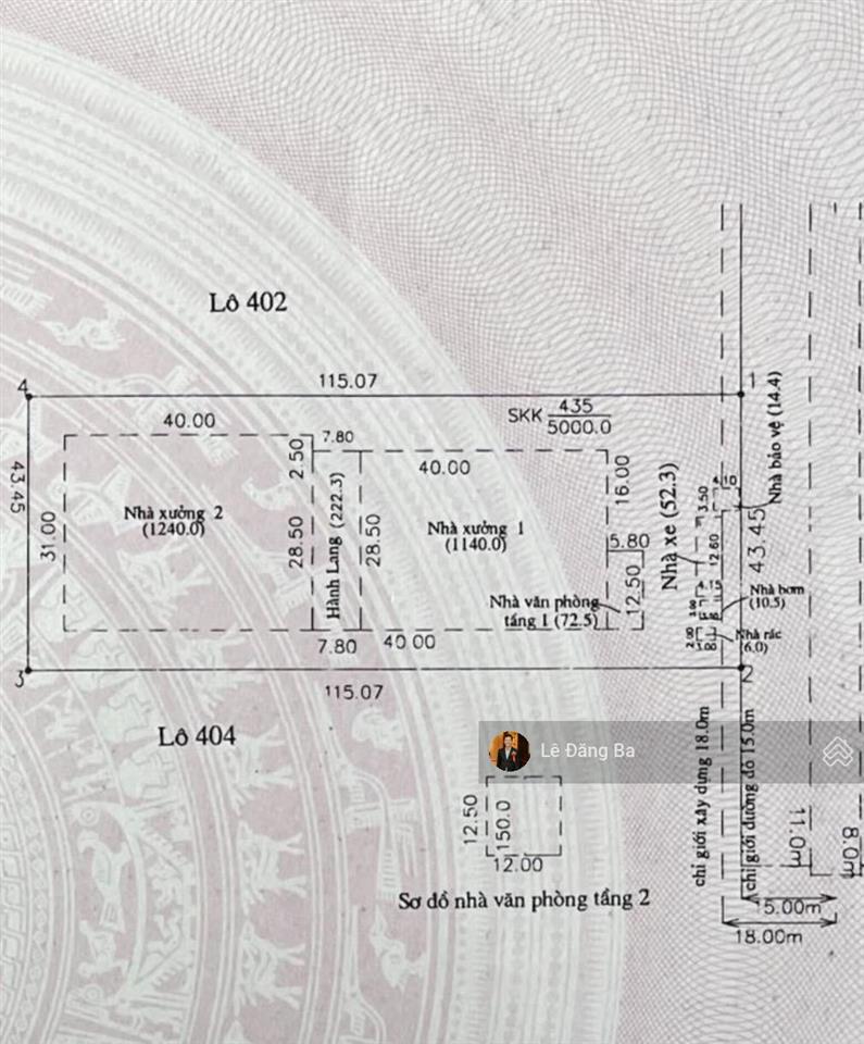 Bán xưởng trong kcn vsip 2a. dt đất 5000m2, dt xưởng 2600m2, vp 300m2. giá bán chỉ 57tỷ (2,2tr usd)