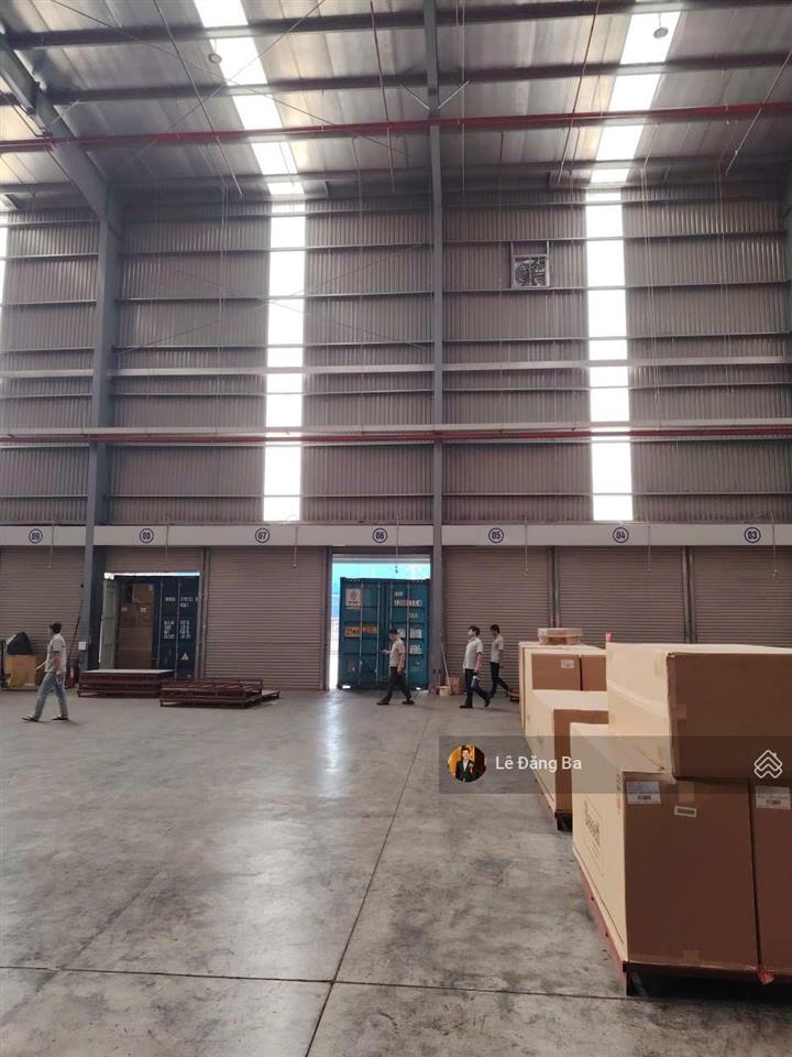 Cho thuê kho logistic trong kcn bình dương, diện tích 12500m2, giá chỉ 88.000đ/m2, pháp lý rõ ràng