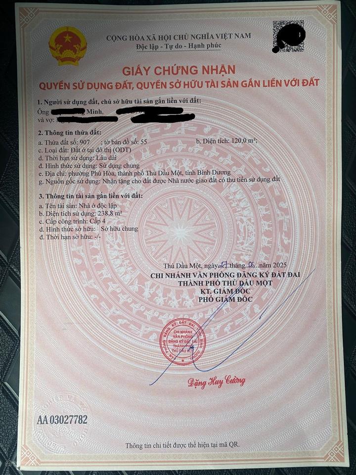 Nhà mặt tiền d5, khu dân cư phú hoà  đang cho thuê lâu dài