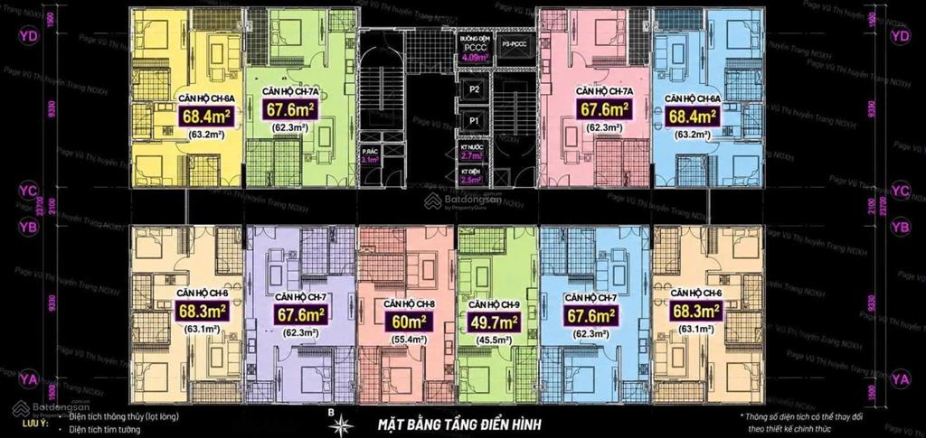 Chính chủ bán căn 62m chung cư x2 trần phú