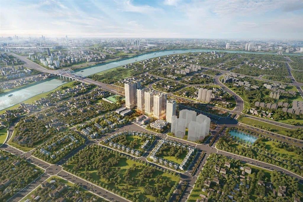 Bán căn góc 96m2 full nội thất tầng đẹp. view trọn cầu tứ liên và vin cổ loa gần triển lãm quốc gia