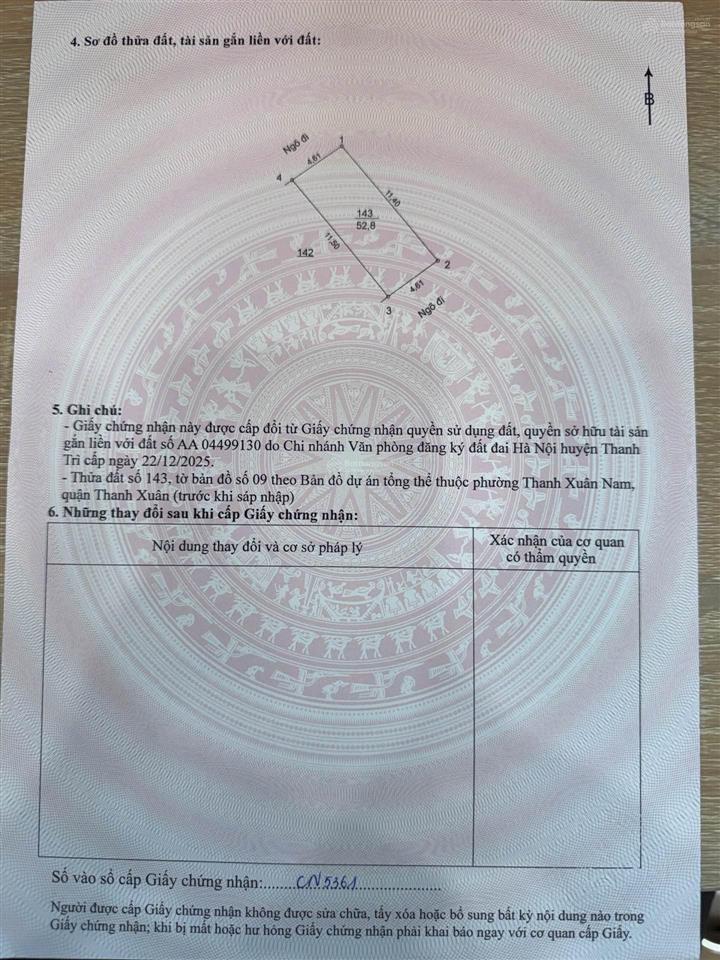 Bán đất phân lô tại nguyễn trãi,quận thanh xuân, 2 ngõ trước sau, 55m2 chỉ nhỉnh 14 tỷ