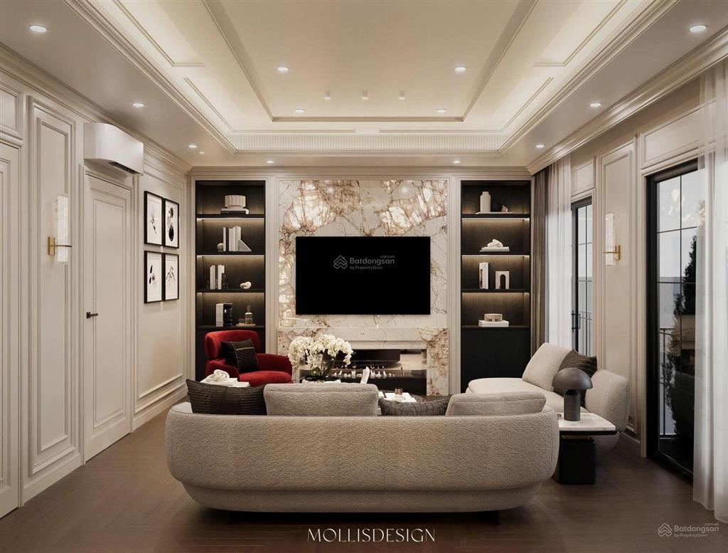 Chính chủ bán nhà thạch bàn long biên, nội thất luxury, 2 gara ô tô, 60m2 x 6 tầng