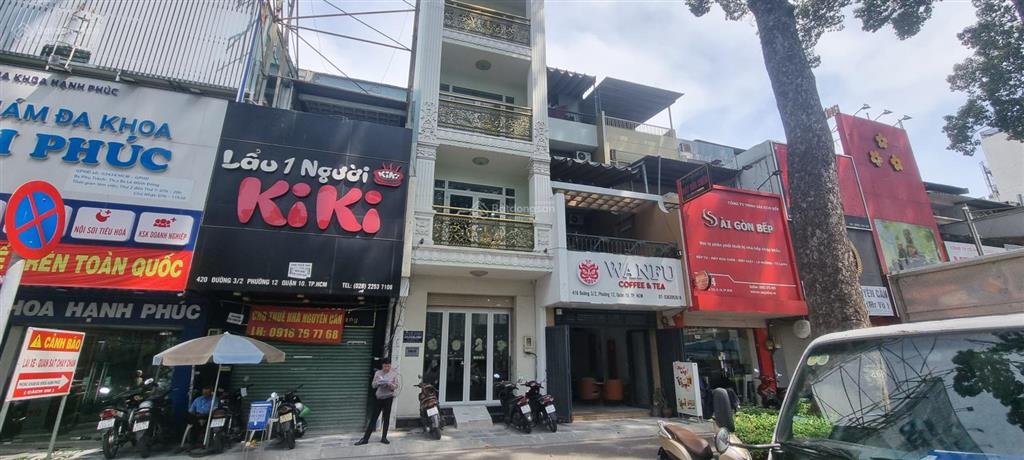 Bán nhà mặt tiền đường 3/2, quận 10, nhà mới, 5 tầng, hđ thuê 60 tr/tháng, 4m x 18m, giá 26 tỷ.