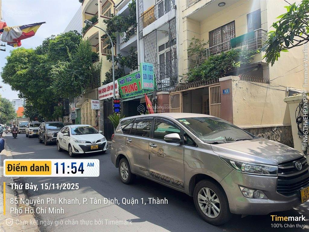 Nhà mặt tiền khu tân định quận 1 hạ giá chỉ 21 tỷ, 75m2, mặt tiền 4m