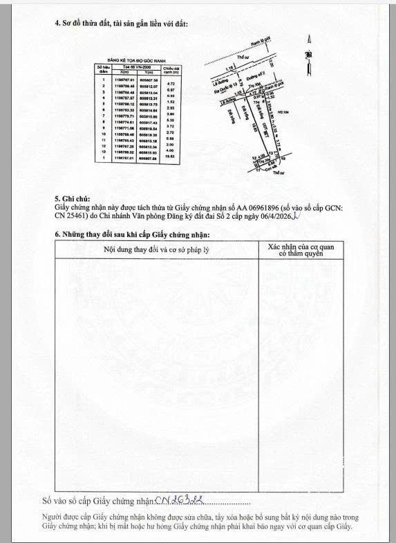 Đất mặt tiền đường 12m hiệp bình phước  cận vạn phúc city  sổ riêng 2026  chỉ 120tr/m2