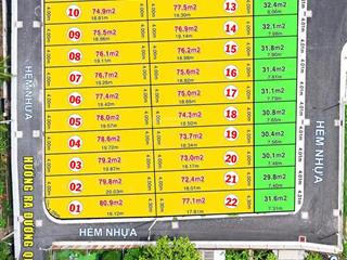 Đất khu dân cư đồng bộ ql 13 thủ đức, giá chỉ từ 7 tỷ  110m2