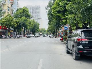 Mặt phố kinh doanh  kđt văn phú  vị trí đắc địa  đường đôi rộng 30m