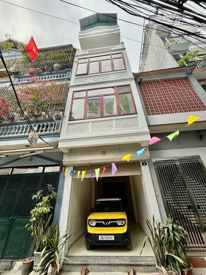 Cho thuê nhà 5 tầng 52m² ngõ ô tô, gần hv tài chính, đh mỏ, bệnh viện phương đông.