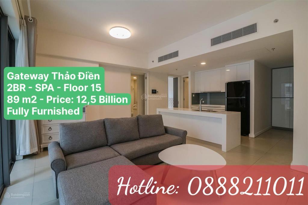 Bán căn hộ 2 phòng ngủ gateway thảo điền chỉ 12 tỷ, suất đặc biệt người nước ngoài ký sang nhượng