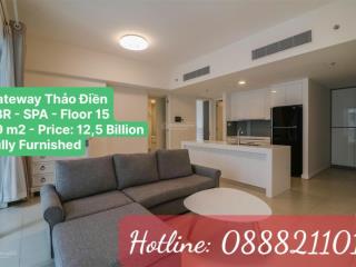 Gateway thảo điền 2pn 89m² full nội thất chỉ 12 tỷ suất đặc biệt người nước ngoài ký sang nhượng