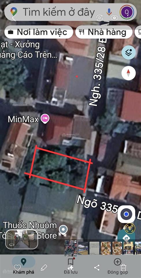 Chính chủ cần bán gấp 100m2 đất tại phú thượng  tây hồ