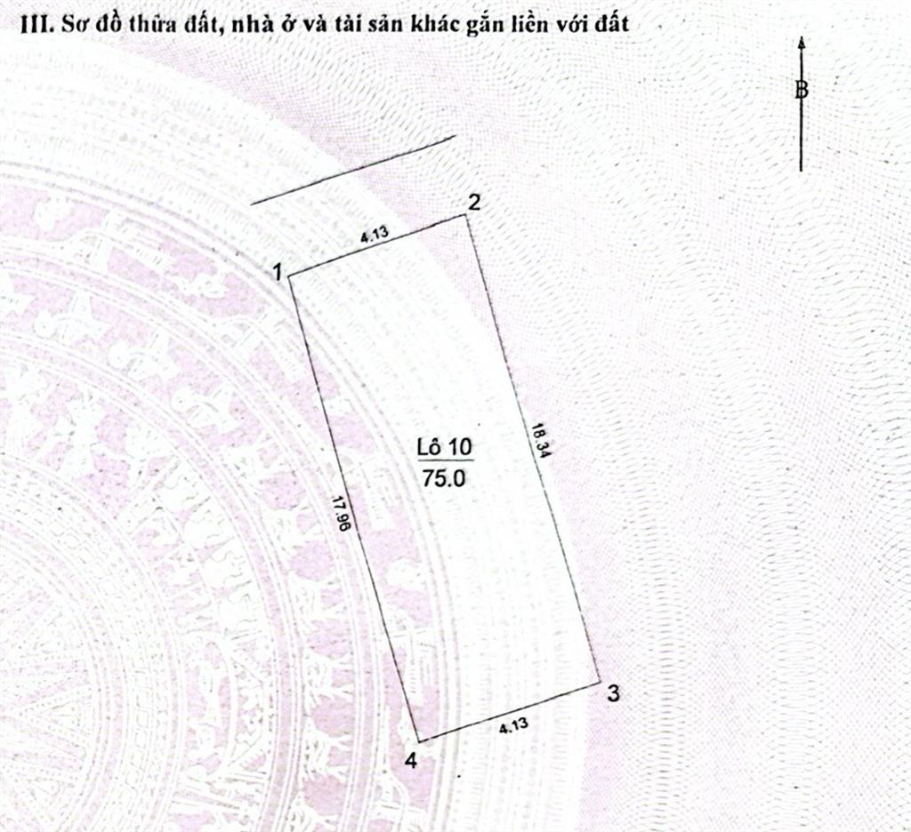 Chính chủ bán đất mặt phố 75m2 tại phố bùi trang chước, phú thượng, tây hồ