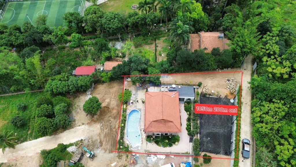 Nhà vườn biệt thự 1.050m | hòa sơn, lương sơn