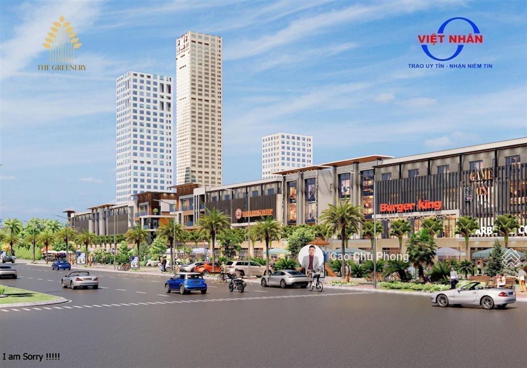 The greenery có bao nhiêu căn shophouse 2 mặt tiền  kinh doanh  khai thác  lãi vốn cực tốt !!!