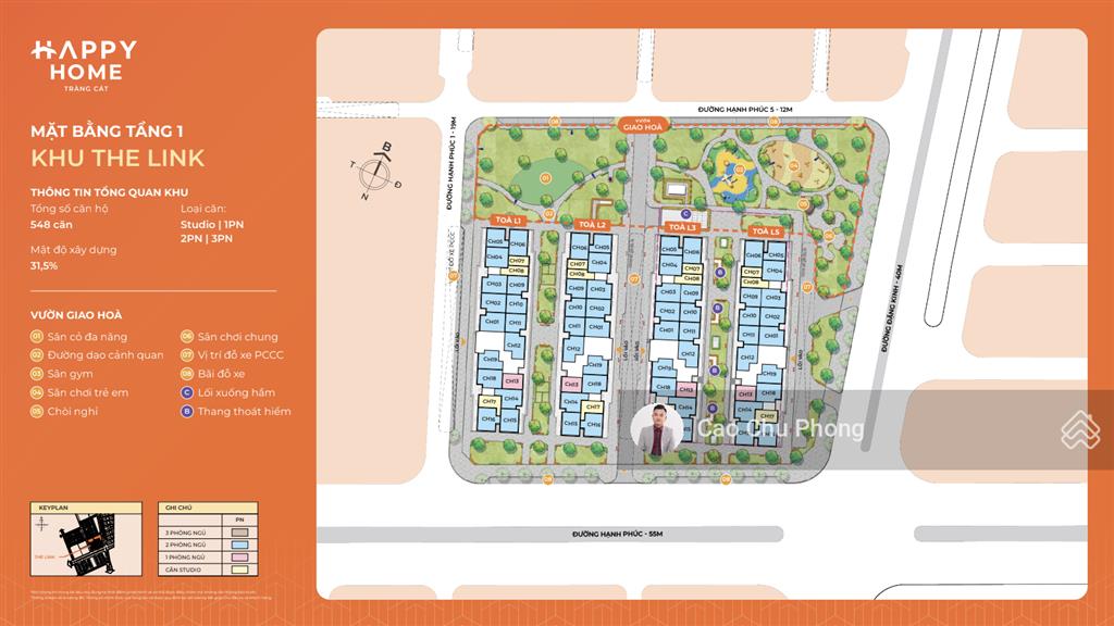 Bán căn khối đế 53m²  giá chỉ từ 1,7 tỷ, tại happy home tràng cát, hải an, hp. 0933 723 ***