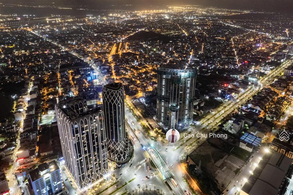 Bán căn đẹp golden crown lê hồng phong  2pn, view vũ yên  chỉ hơn 4 tỷ