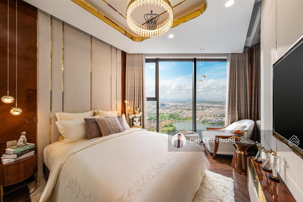 Bán căn đẹp golden crown lê hồng phong  2pn, view vũ yên  chỉ hơn 4 tỷ