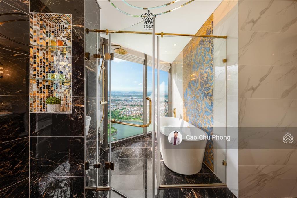 Bán căn đẹp golden crown lê hồng phong  2pn, view vũ yên  chỉ hơn 4 tỷ