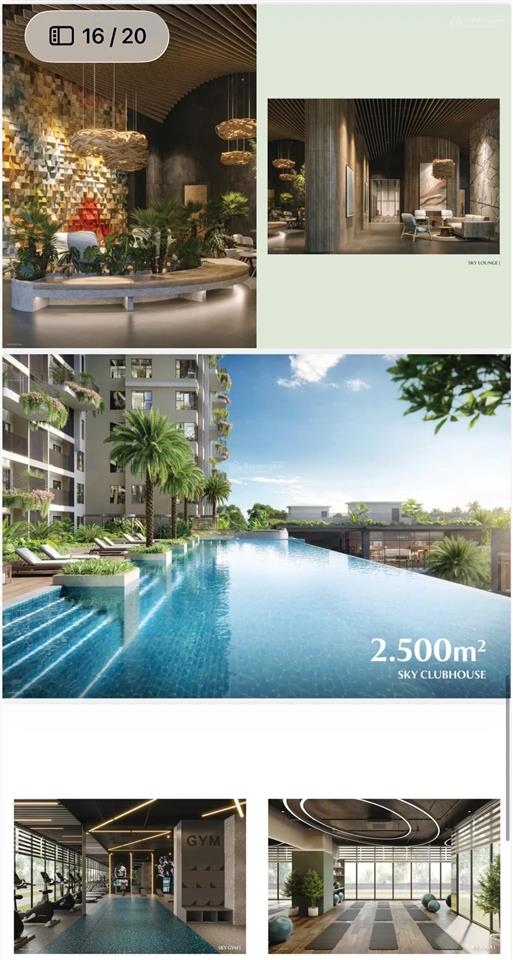 Sở hữu "resort giữa tầng không" 3pn sky retreat ban công đông bắc