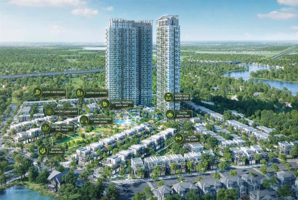 Trở về với thiên nhiên  căn hộ sky retreat 2pn, 86.2m², chỉ với 4.39 tỷ