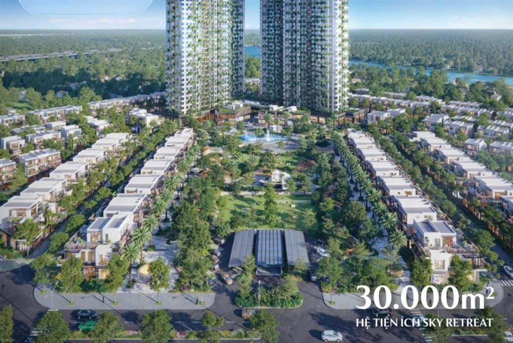 Trở về với thiên nhiên  căn hộ sky retreat 2pn, 86.2m², chỉ với 4.39 tỷ