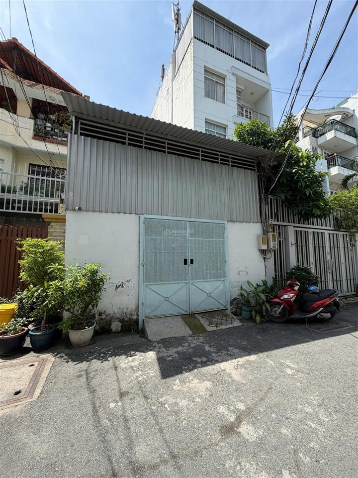 Nhà đường 65, tân hưng, q.7  124,8m (5,2 x 24)  trệt (cấp 4)  tiện làm vp cty, kho