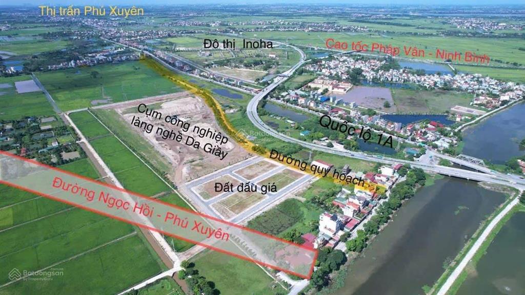 Chính chủ em bán lô đất mặt đường 40m khu đấu giá thôn giẽ hạ xã phú yên huyện phú xuyên hà nội