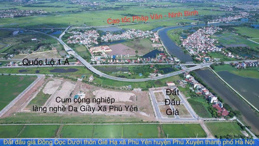 Chính chủ em bán lô đất mặt đường 40m khu đấu giá thôn giẽ hạ xã phú yên huyện phú xuyên hà nội