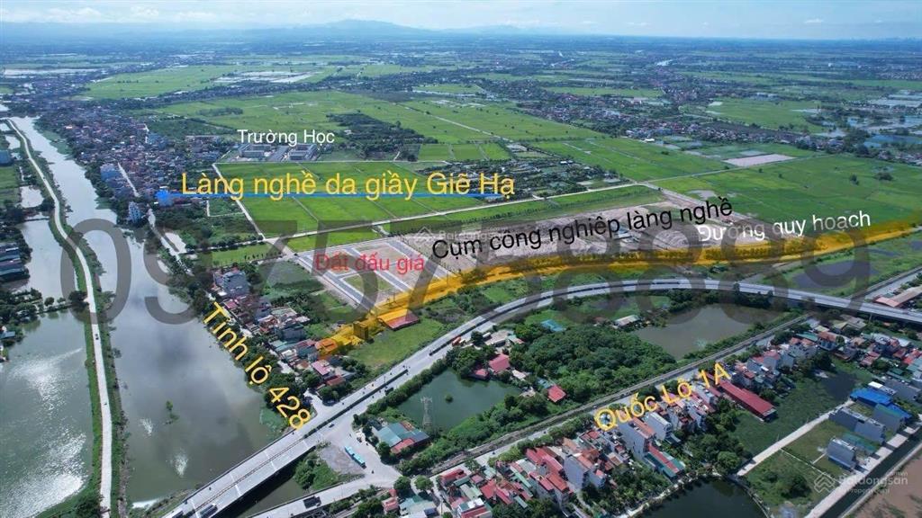 Chính chủ em bán lô đất mặt đường 40m khu đấu giá thôn giẽ hạ xã phú yên huyện phú xuyên hà nội