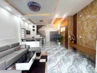 Bán căn nhà đẹp gần cv làng hoa gò vấp. dt 53m²,xd 3tầng, chỉ 5tỷ 350, gần mặt tiền đường số 4.